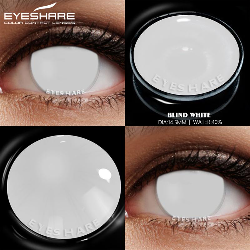 Eyeshare 1 Paar farbige Kontaktlinsen für Augen, Anime, Cosplay, farbige Linsen, Halloween, verrückte Linsen, Augenschönheit, Make-up-Linsen