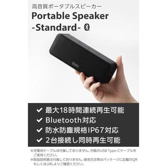ELECOM Bluetooth Audio Device LBT-SPP02BK