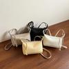 New Sense of Luxury Solid Zipper PU Pillow Shoulder Bags for Women 2026 High Quality Temperament Classic Commute Crossbody Bags