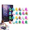 Halloween Advent Calendar | Toy Dinosaur Eggs Advent Calendar | 24 Days Halloween Countdown Calendars for Halloween Christmas