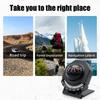 2 in 1 Car Dashboard Compass With Slope Meter Foldable High Precision Navigation Compass Ball For Marine Boat Car Off-Road Truck