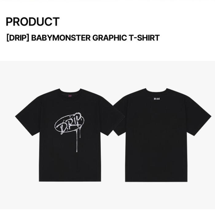 BABYMONSTER DRIP Graphic T-shirt – buy the best products in