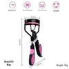 Two-Color Handle Eyelash Curler & False Lash Applicator - Portable Women's Beauty Tool