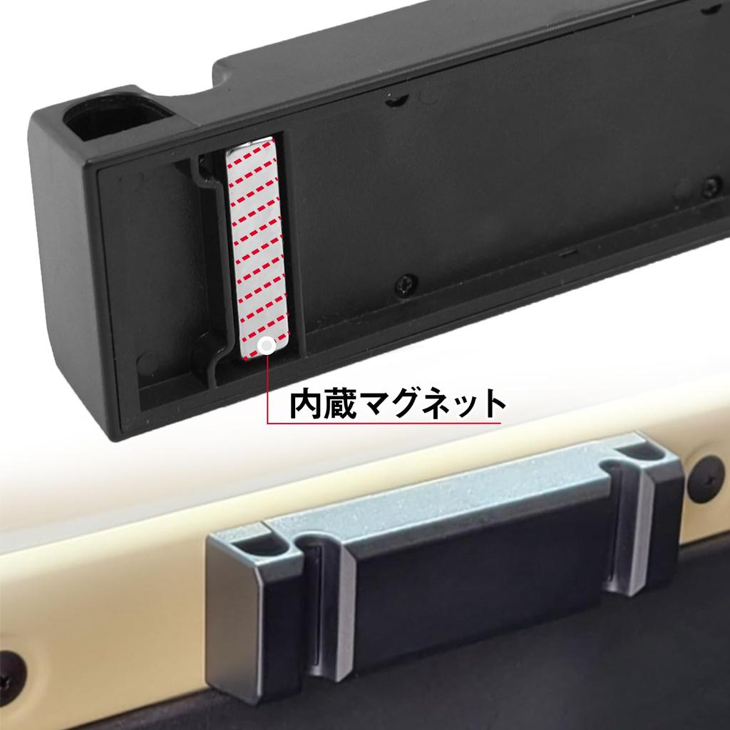 Jeyaic Magnetic Headrest Holder for Suzuki Set of Powerful Magnetic No Tools Suitable for Car Camping and Outdoor Fully Flat Compatible with Rear