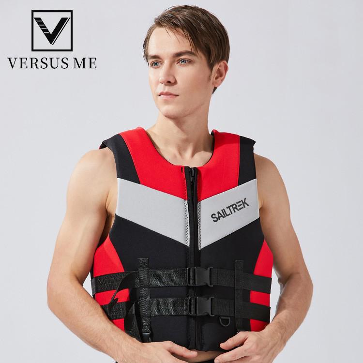 High Buoyancy Life Jacket for Adults & Children - Thickened Swim Vest for Outdoor Activities Like Swimming, Rafting, Snorkeling, and Fishing