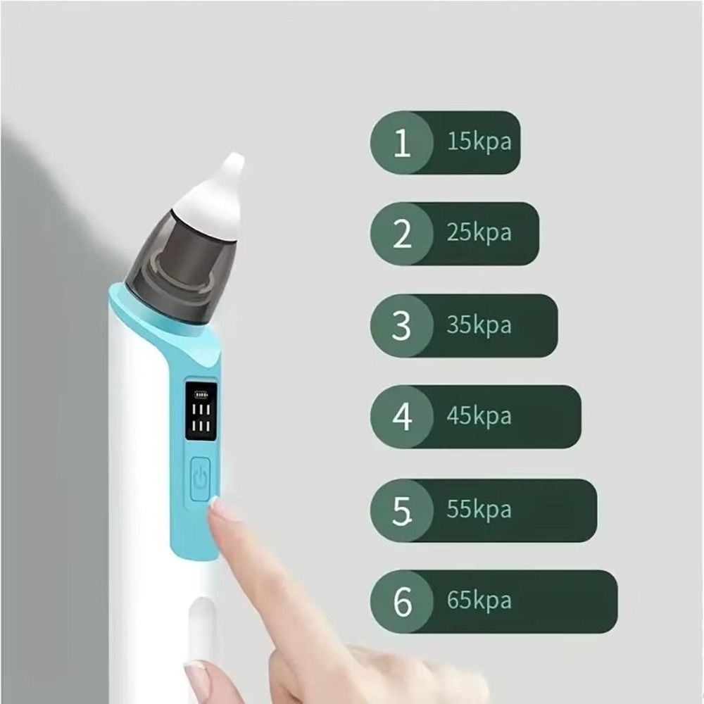 Electric Baby Nasal Aspirator Safety USB Charging Baby Nasal Inhaler Silent Nasal Obstruction Rhinitis Nose Cleaner Household