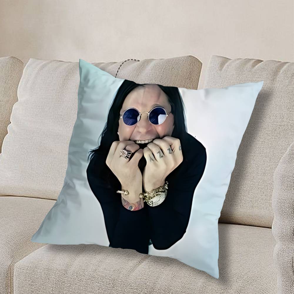Horký kapela O-Ozzy OsbourneS Povlak na polštář Pohovka Obývací pokoj Ložnice Čelo postele Opěrka Zadní polštář Čtvercový polštář Čas na zdřímnutí