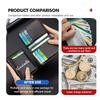 Adesivi per Auto Per Alfa Romeo Portafoglio in Pelle per Auto Clip per Carte Borsa Portaoggetti Copertura Protettiva Multifunzionale Per Alfa Romeo 159 G