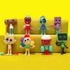 Anime Dandy's World Sprunki  Figure Toy Cartoon Dandy World Horror Game PVC Doll Figurines Cake Decoration Gift Toy Kids Gifts