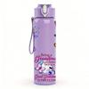 1PC Jesus Heart Multi Butterfly Quote 750ml Color Plastic Sports Water Bottle Leakproof Flip Straw Lid Suitable for Sports Office Home Use