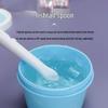 Dual-Headed Silicone Mask Brush & Spoon - Fishtail Design for Facial Application