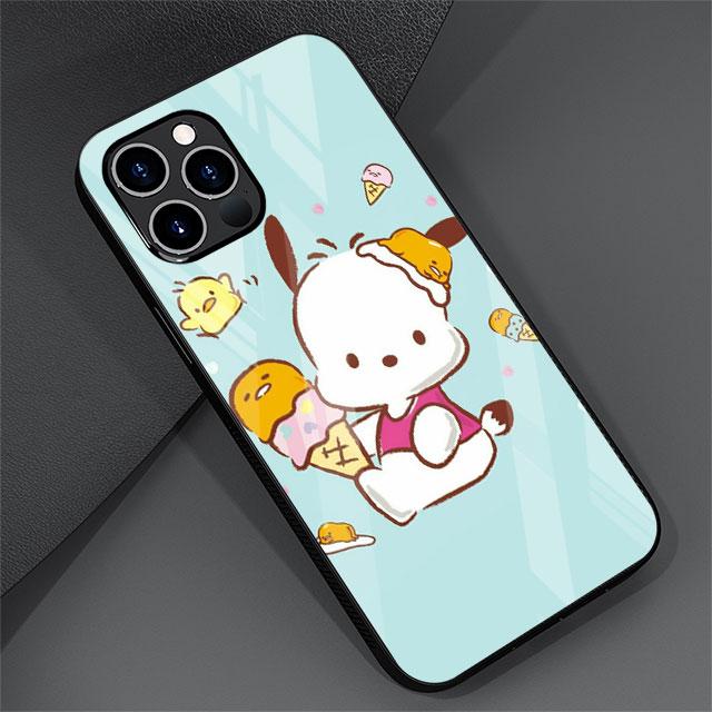 

Стеклянный чехол Pachacco для Apple iPhone 14 13 Pro 11 12 7 8 Plus SE 2022 XR X XS Max 6 6S Закаленная крышка для телефона Мультяшные Capas Cas iPhone 6 6S
