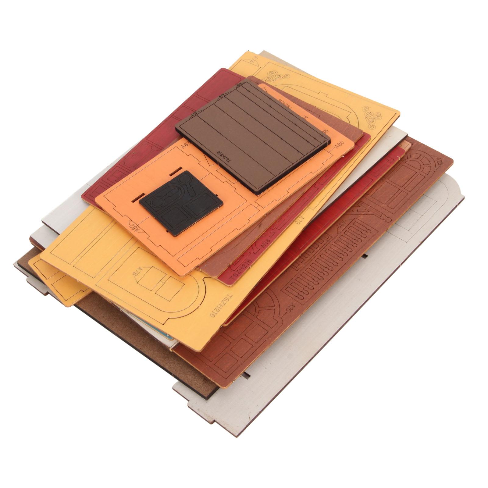 

Набор для сборки миниатюрного кукольного домика, деревянная игрушка-головоломка для кукольного домика 1:Игрушка-головоломка для мини-кукольного домика в масштабе 24