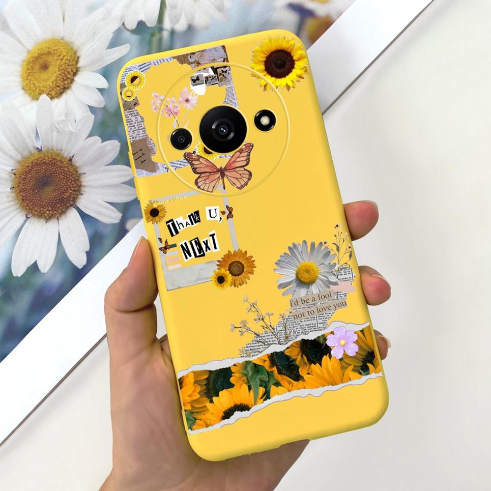 For Funda Xiaomi Redmi A3 Case Women Fashion Girly Flower Butterfly Bumper For Xiaomi Mi A3 Mia3 RedmiA3 Coque Soft Silicone