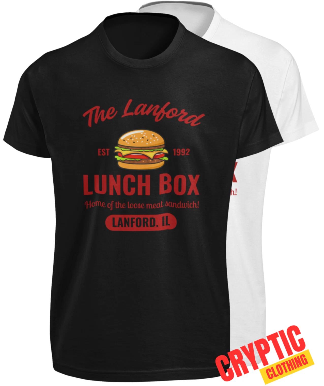 

The Lanford Lunch Box T SHIRT Home of the Loose Meat Sandwich Roseanne 80 s TEE S