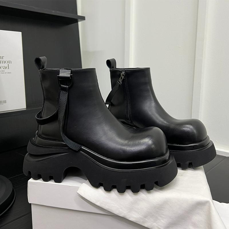 Fashion Ankle Boots for Women Flats Platform Casual Sport Shoes Fashion New Winter Boots 2025 Designer Chelsea Botas De Mujer Zapatos