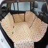 Dog Double-Layer Dirt-Resistant Car Seat Pad for Pets - Back Seat Cushion with Open Hole Design