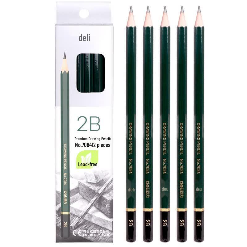 Deli 7084 2B Drawing Pencils