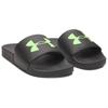 Under Armour Comfortable Versatile Slide Sandals Men Footwear Black Green 6007527-003