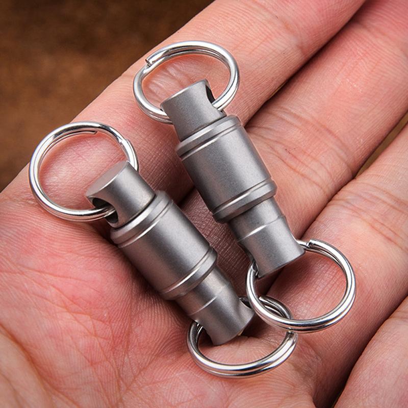 Rotate Buckle Portable Multifunctional Edc Outdoor Tool Titanium Alloy Waist