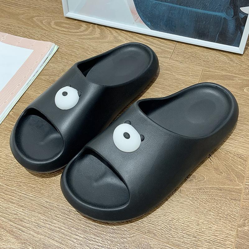 

Модные унисекс цветочные тапочки женские милые граффити пляжные сандалии летние уличные шлепанцы женские/мужские шлепанцы женские тапочки 35-46 44-45 чёрный