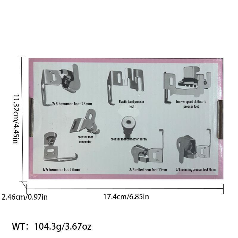 Deluxe Presser Foot Set: 32-62pcs Multifunctional Sewing Accessories for Home Machines