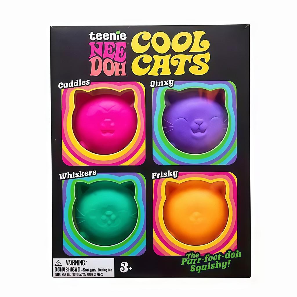 Katze Katzenkopf Knetmuskel Kräftig Süßigkeit Kunststoff Kneten Entspannungsartefakt Maltose Kneten Entspannung Kleines Spielzeug