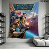 Treasure Planet print Pattern Home Decor Tapestry, Wall Hanging, Decorative RV Wall Cloth.XGT0914245