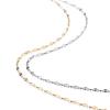 2Meters Stainless Steel Chain Gold Color Lip Shape Link Chains for DIY Necklace Bracelet Anklet Jewelry Making Accessories