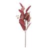  Plant Handicraft Vivid Elegant    Long Lasting Unique Fine Craftsmanship Bright-colored Artificial Leaves for Office