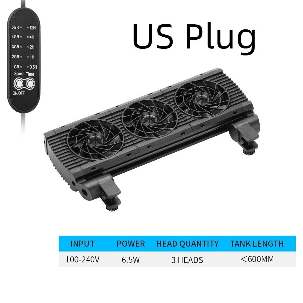 1/2/3/4/5/6 Head Aquarium Cooling Fan Variable Speed Heat Dissipation Fan Fishbowl Culture