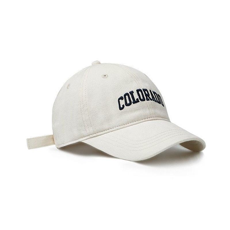 Letter Embroidery Baseball Caps Spring Summer Men Women Adjustable Casual Hat Hip Hop Streetwear Sun Hats