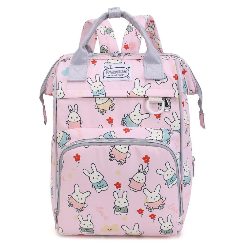 Cartoon Rabbit Oxford Cloth Mommy Backpack