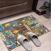 Pokemon Pattern Rug, Indoor/Outdoor Mat, for Picnic, Gameroom, Bedroom, Office, Living Room, Home Decor Carpet, Birthday Gift