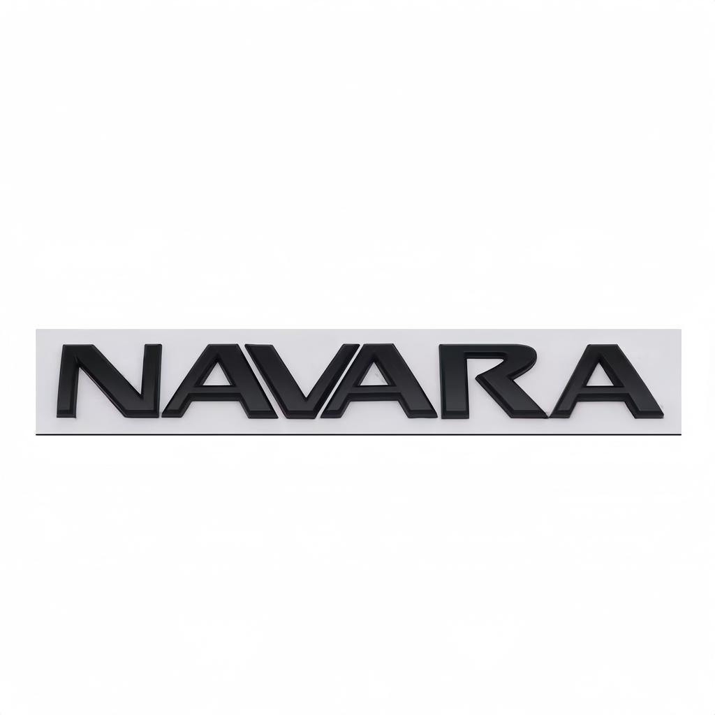1PC 3D ABS NAVARA Logo Badge Sticker Rear Trunk Emblem Decal High-Quality Automotive Styling Accessories
