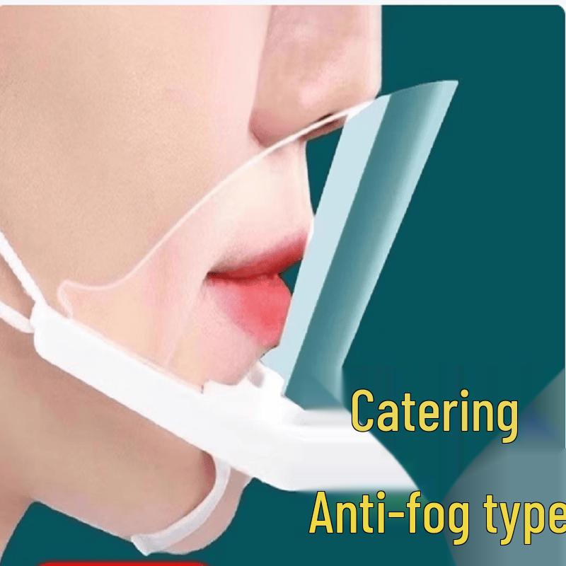 Transparent Catering Face Mask 140MM*70MM