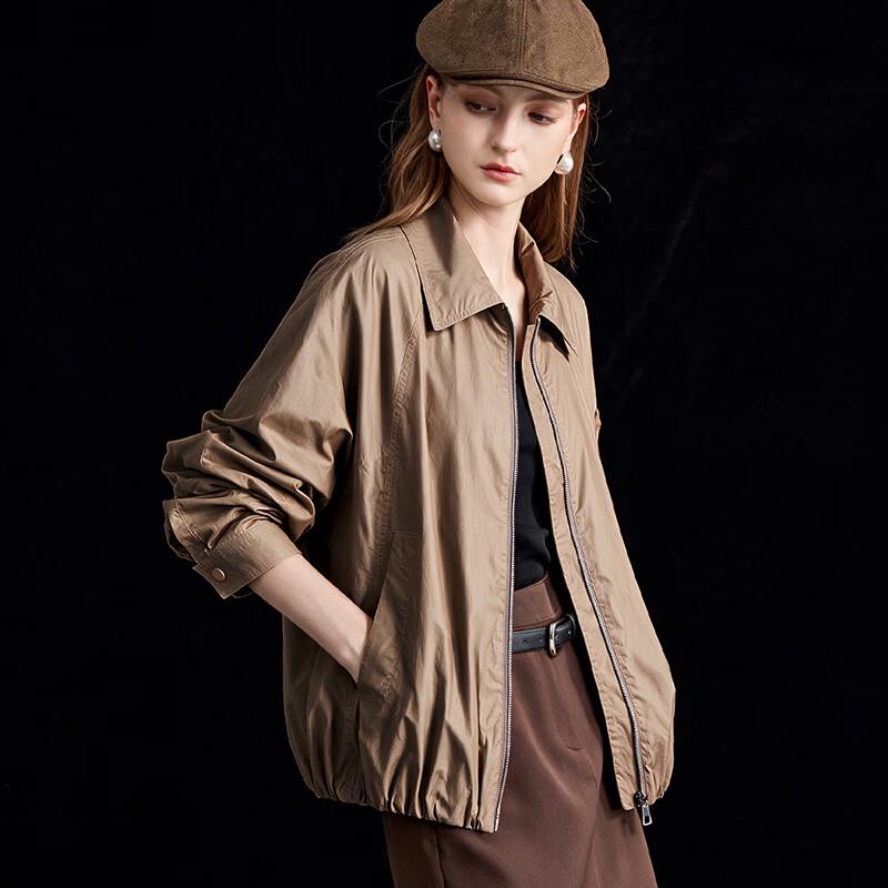 Wudao 2026 Autumn Women's Minimalist Lightweight Casual Jacket