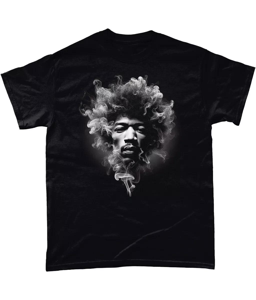 

Jimi Hendrix T Shirt Smoke Effect Image Purple Haze Experience Woodstock M