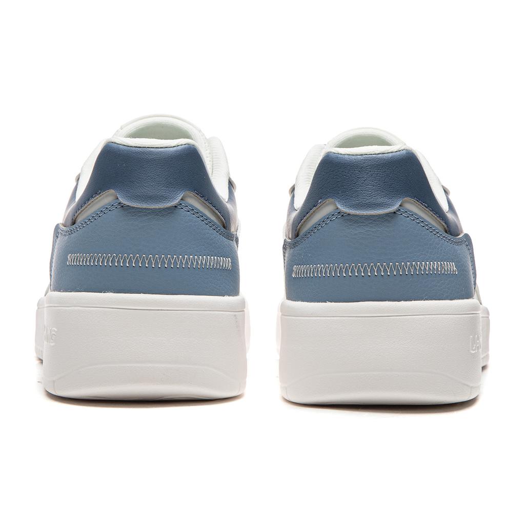 Li Ning Floating Boat Slip Resistant, Abrasion Resistant, Breathable, Height Increasing Low Top Skateboard Shoes Men's AGCW209-6