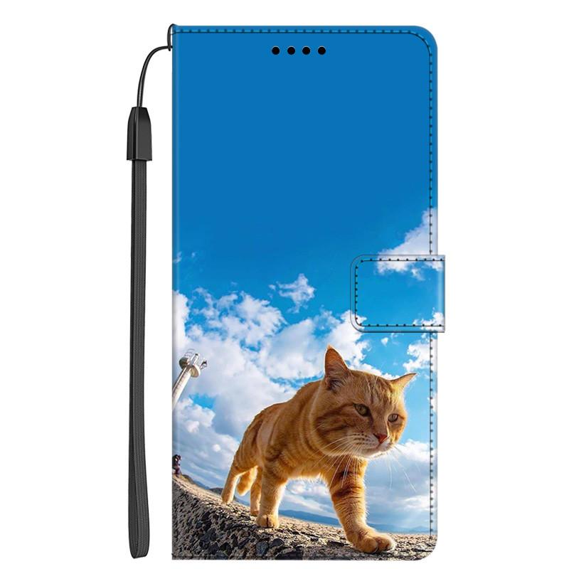 Animal Leather Flip Case for Samsung Galaxy M16 F16 5G Leather Magnetic Wallet Covers for Galaxy F16 Stand Phone Bag Galaxy M 16