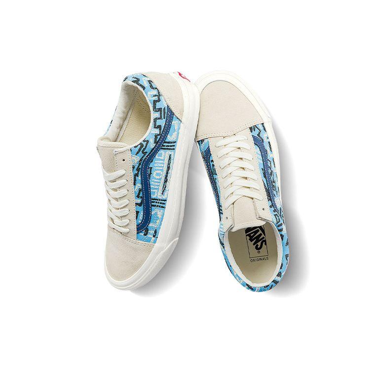 Vans OG Old Skool LX Aztec - Whitecap Grey Blue Unisex Tenisky VN0A4P3X92N