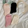 Breathable Seamless Women's Socks, Solid Color, Loose Cuff, Antibacterial, Anti-Pilling, Ideal for Spring/Autumn and Postpartum.