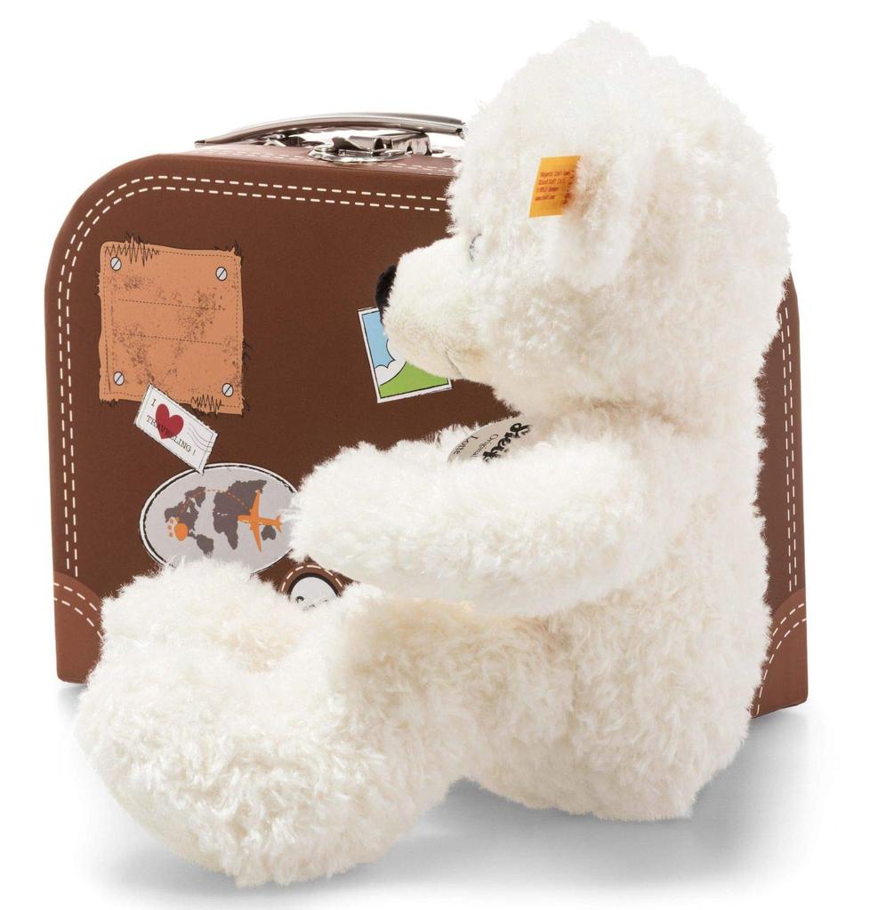 Lotte Suitcase 28cm Teddy Bear Plush Toy