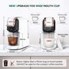 Multiple Capsule Coffee Machine, Hot/Cold Dolce Gusto Milk Nespresso Capsule ESE Pod Ground Coffee Cafeteria 20Bar 5 In 1