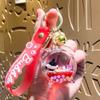 Acrylic Mahjong Sand Keychain - Elegant Car & Bag Pendant Gift