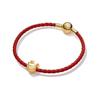 Pandora Lucky Rabbit Woven Leather Bracelet Women bracelet ZT2583