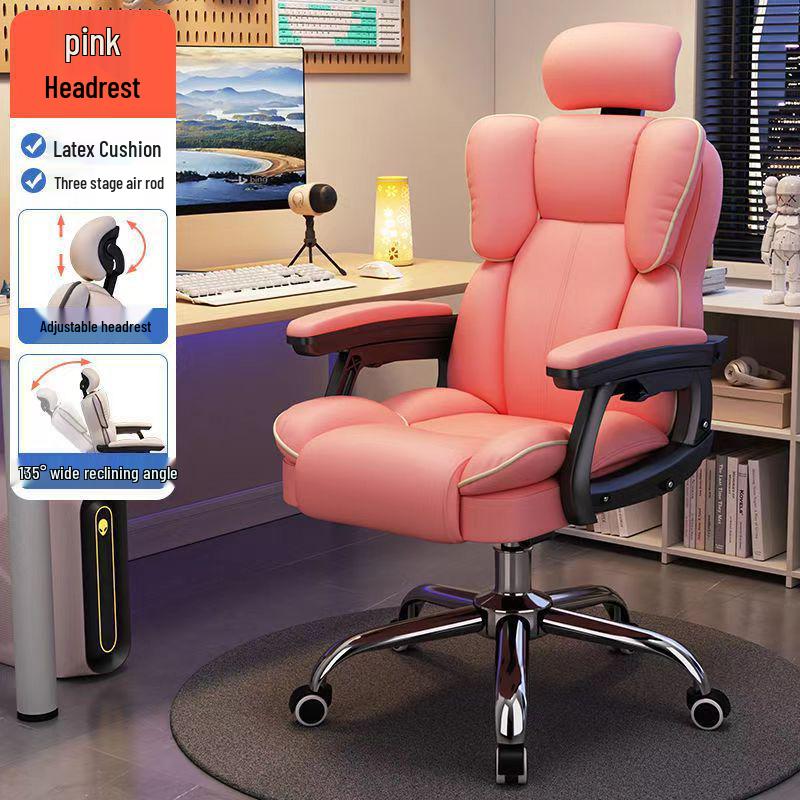 Ergonomic Gaming and Office Chair with Back Support - Ideal for Long Sitting and Live Streaming