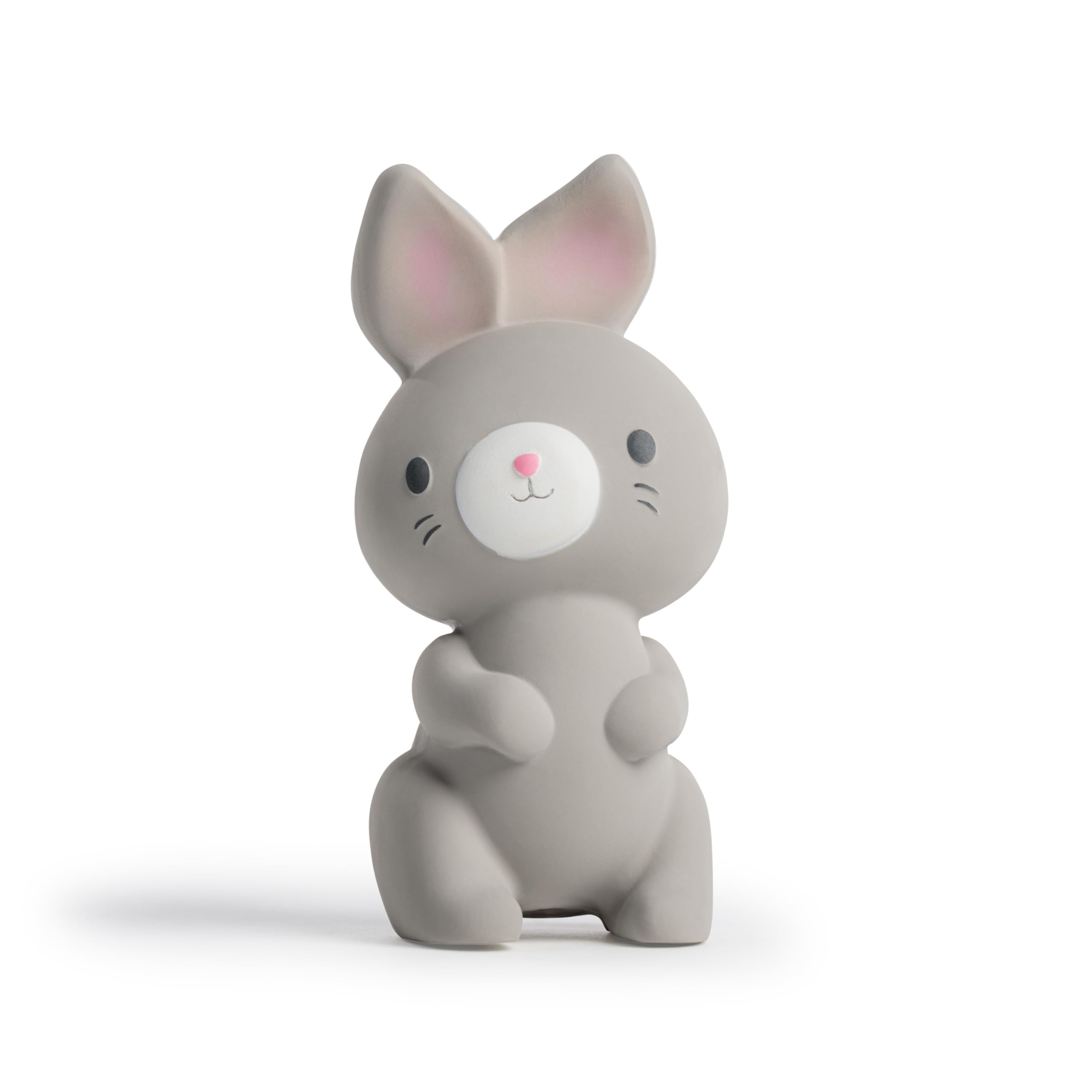 

Ingenuity Sylvie the Rabbit Natural Rubber Teether months and Chewing Plush Toy Hand Play 13076 [0 up] серый