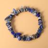 2Pcs, Healing Crystals Bracelet Jewelry, Chakra Natural Stone Gravel for Energy, Protection, Luck, Gift for Yoga Meditation, 18cm