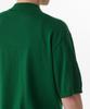 Musinsa Standard Cotton Tencel Collared Short Sleeve Cardigan [Green]